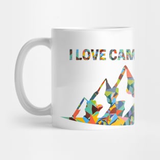 I Love Camping Mug